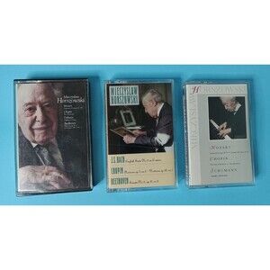 Classical Cassette Bundle (3) - Mieczyslaw Horszowski Piano (1986, 1988, & 1989)
